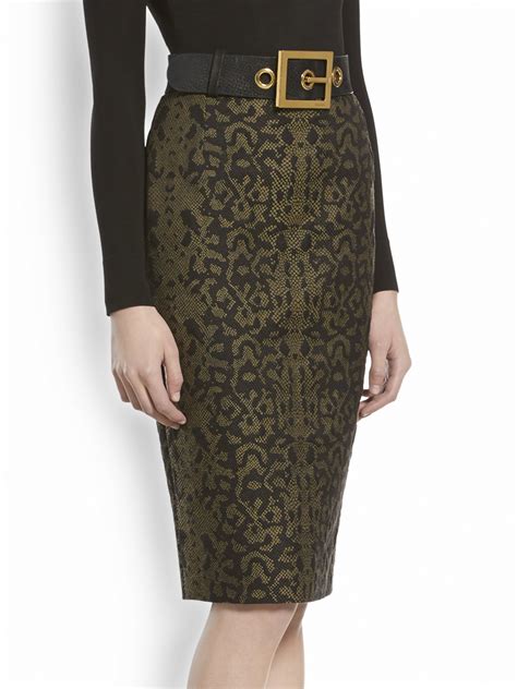 gucci pencil skirts